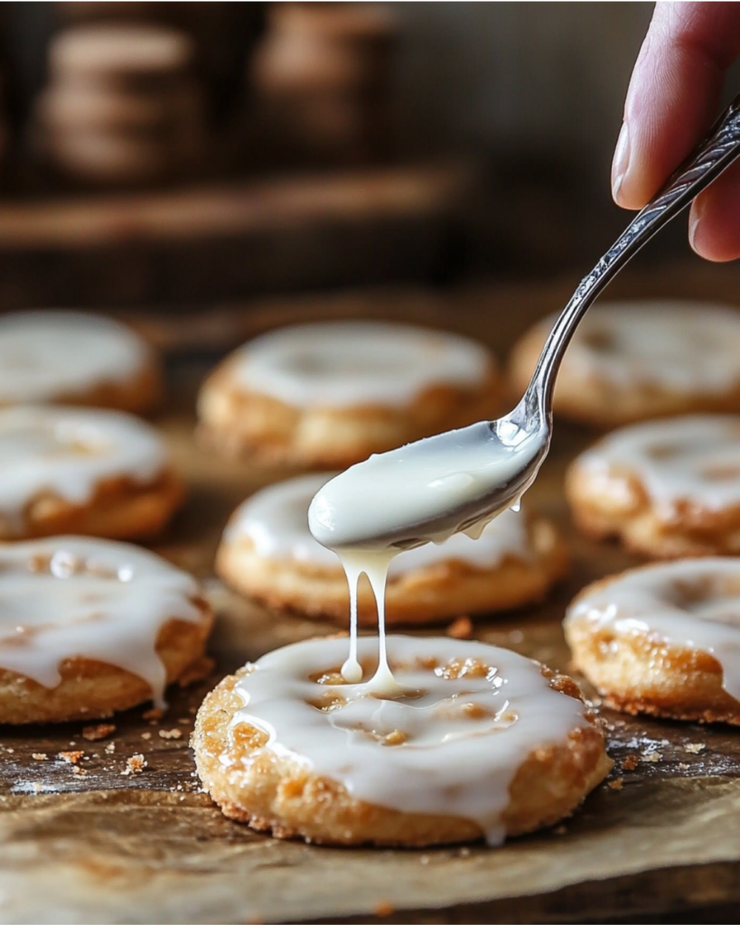 Glazed Brown Sugar Pop Tart Cookies cooling on a baking rack, showing golden-brown crusts and gooey filling.