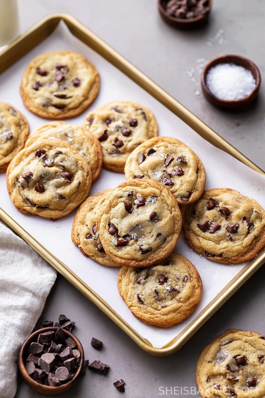 Bakery Style Chocolate Chip Cookies