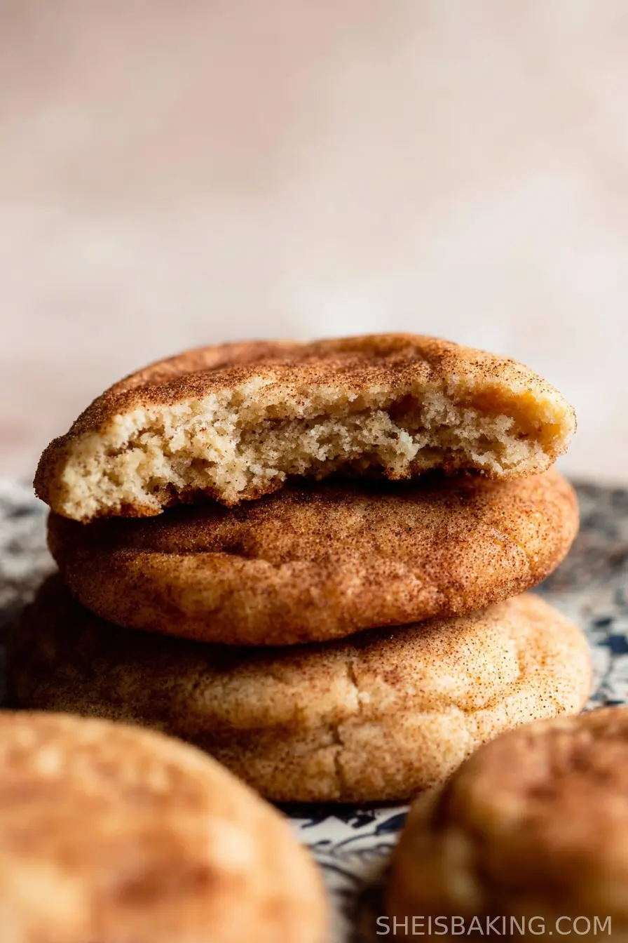 Brown Butter Snickerdoodle Cookies