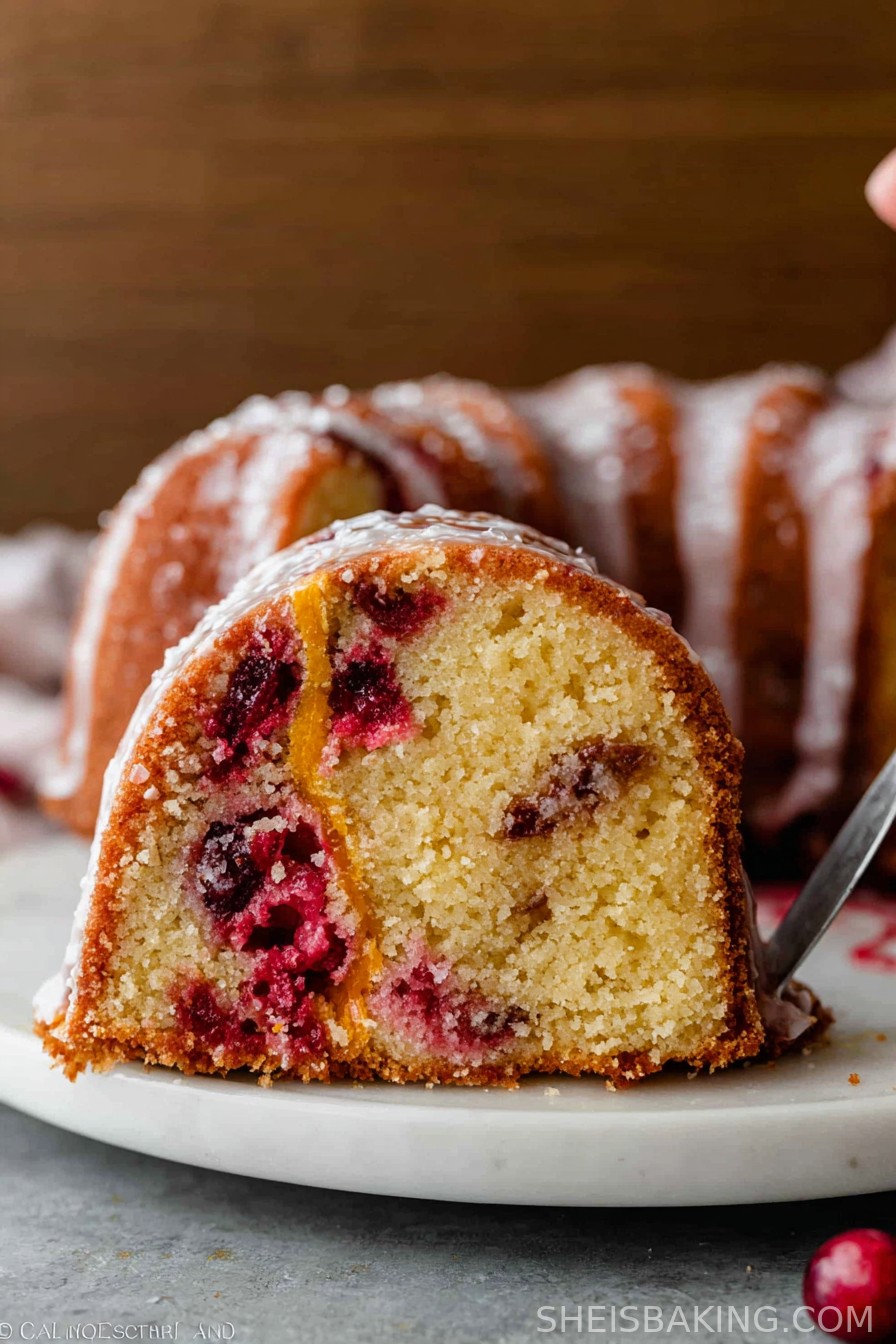 Cranberry Orange Bundt Cake