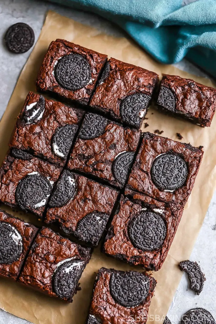 Oreo Brownies