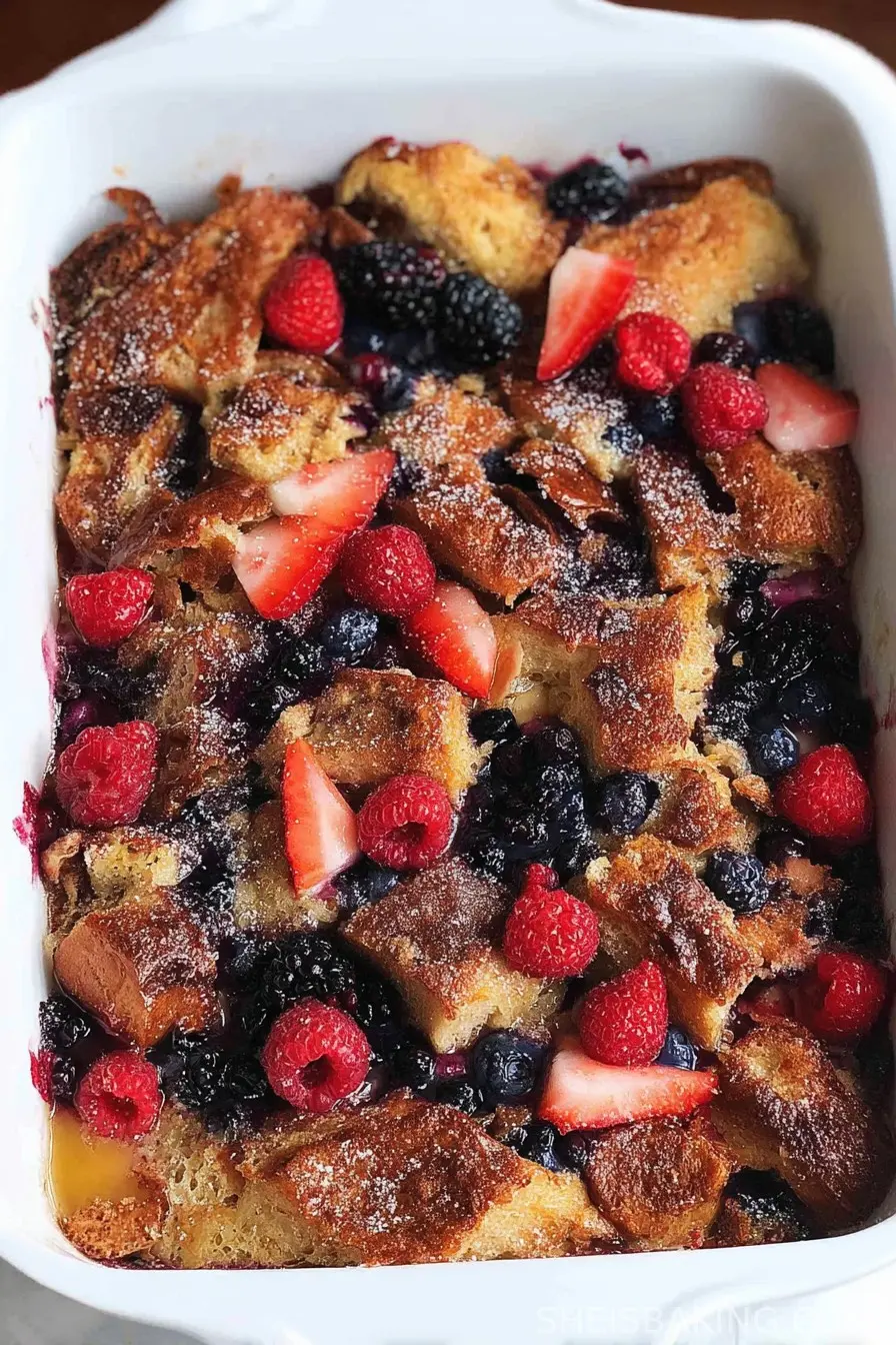 Overnight French Toast Casserole