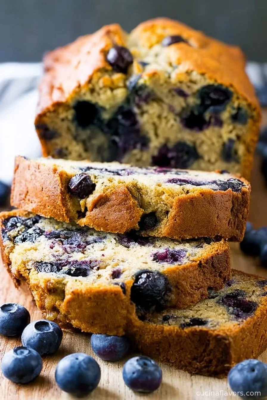 Blueberry Banana Bread