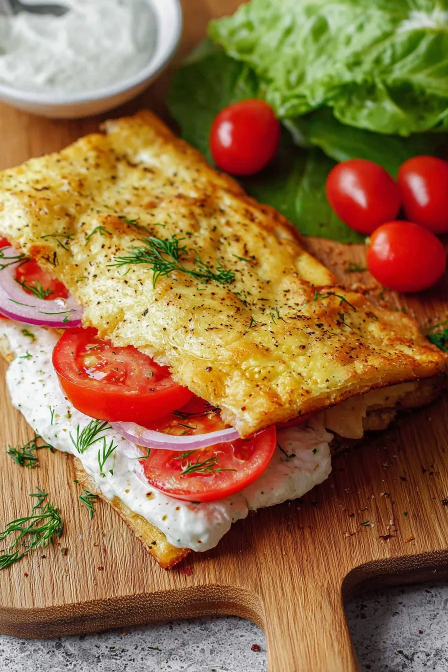 Cottage Cheese Flatbread Recipe