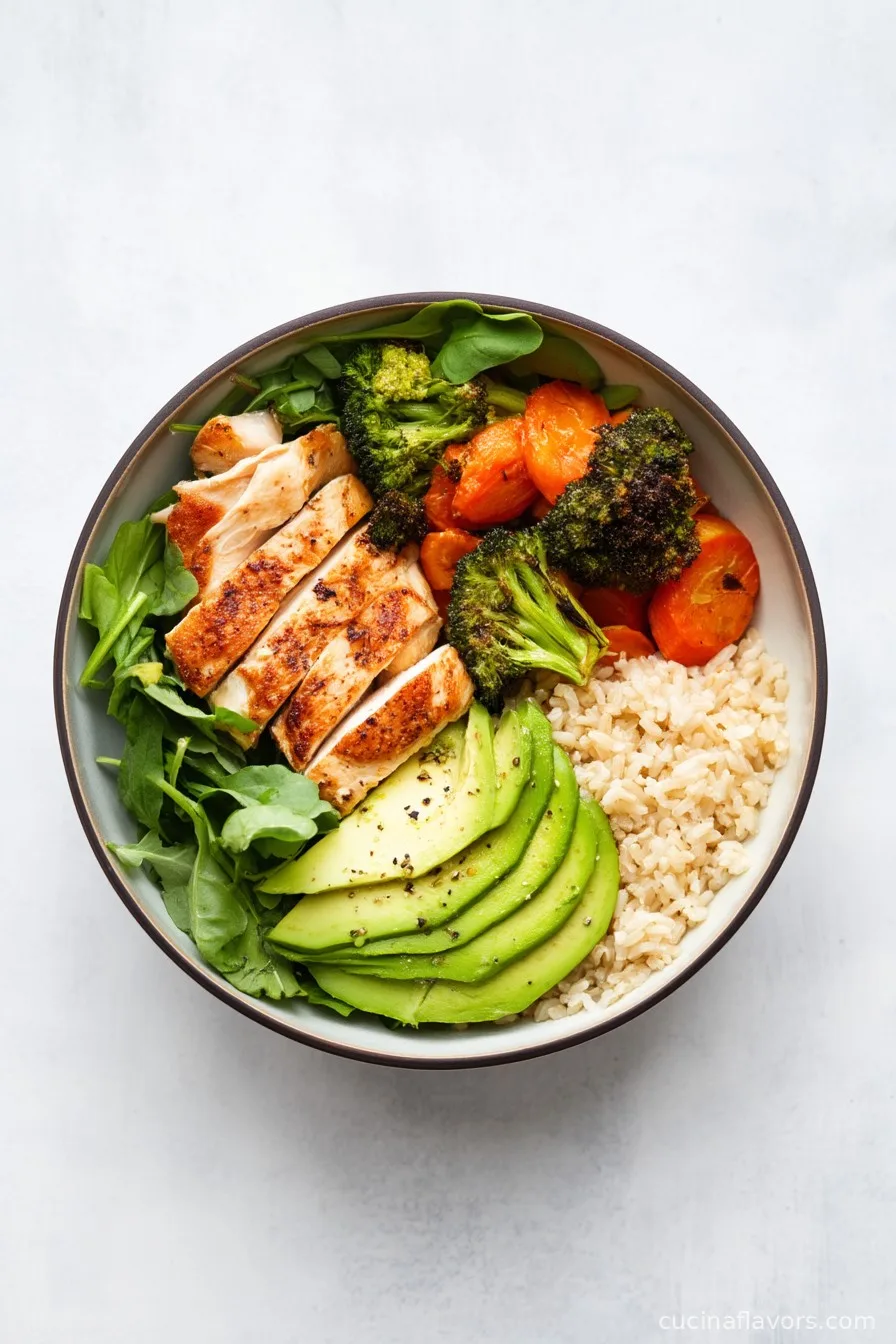 Healthy Chicken Meal Prep Bowl (High Protein Recipe)