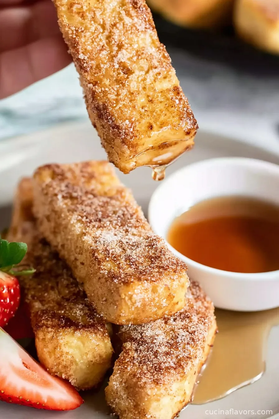 Homemade French Toast Sticks
