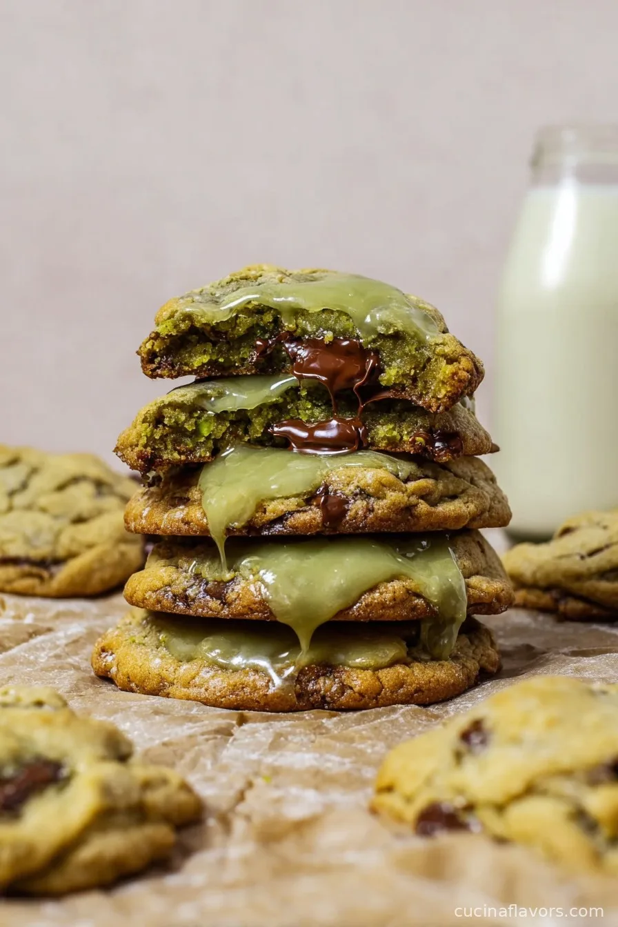 Pistachio Cream Cookies