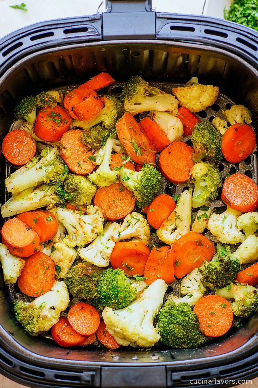 Air Fryer Frozen Vegetables