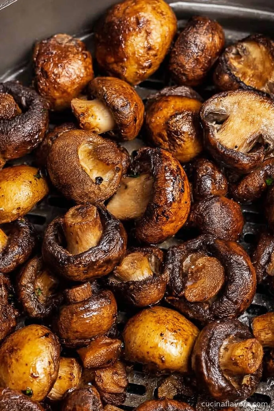 Air Fryer Mushrooms