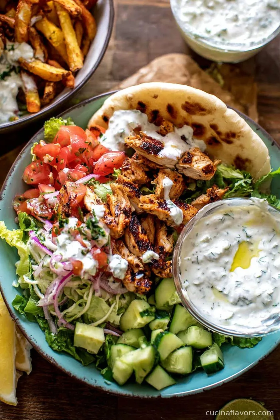 Chicken Tzatziki Bowls