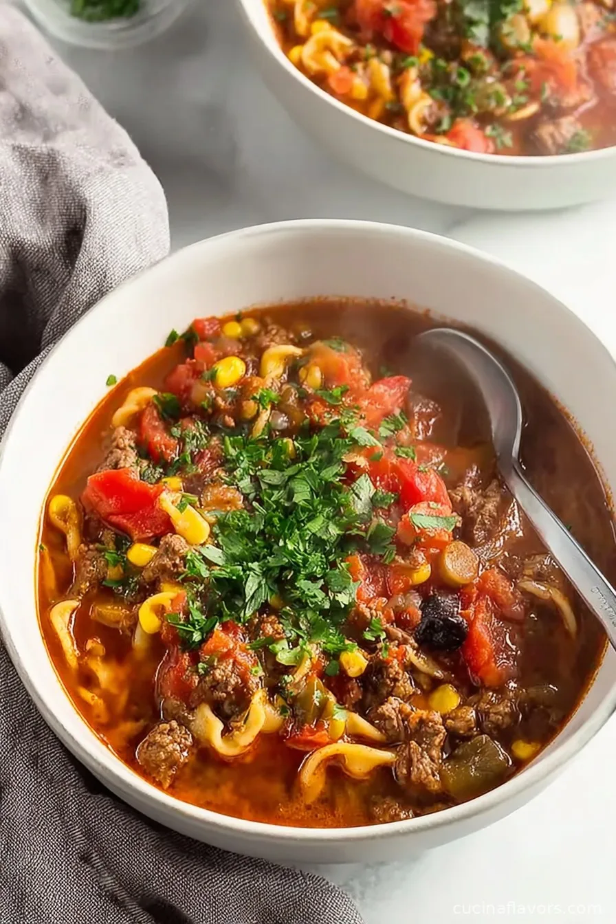Easy Beef Goulash