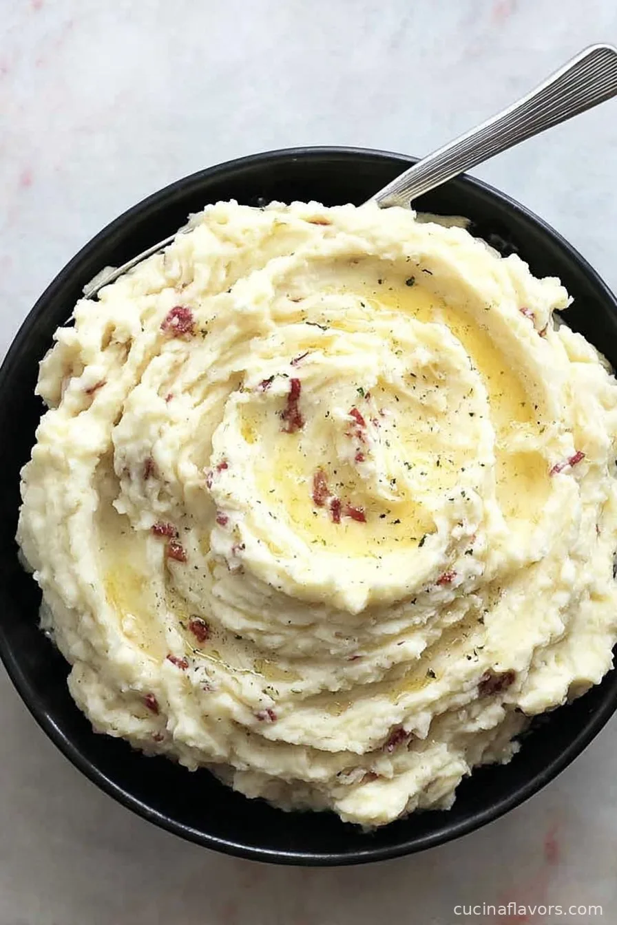 Easy Garlic Mashed Potatoes