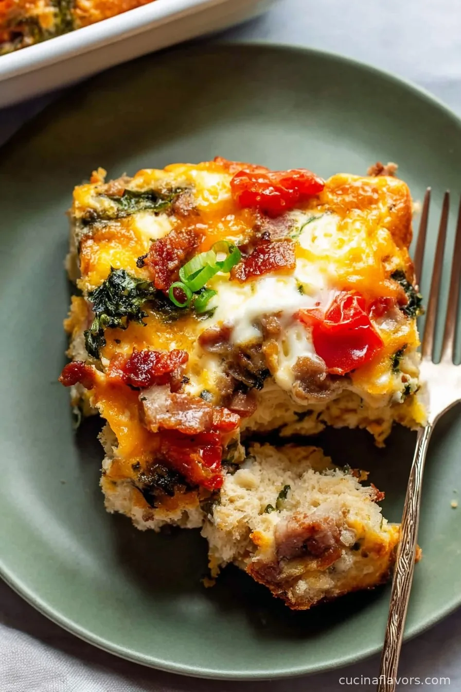 Easy Make-Ahead Breakfast Casserole