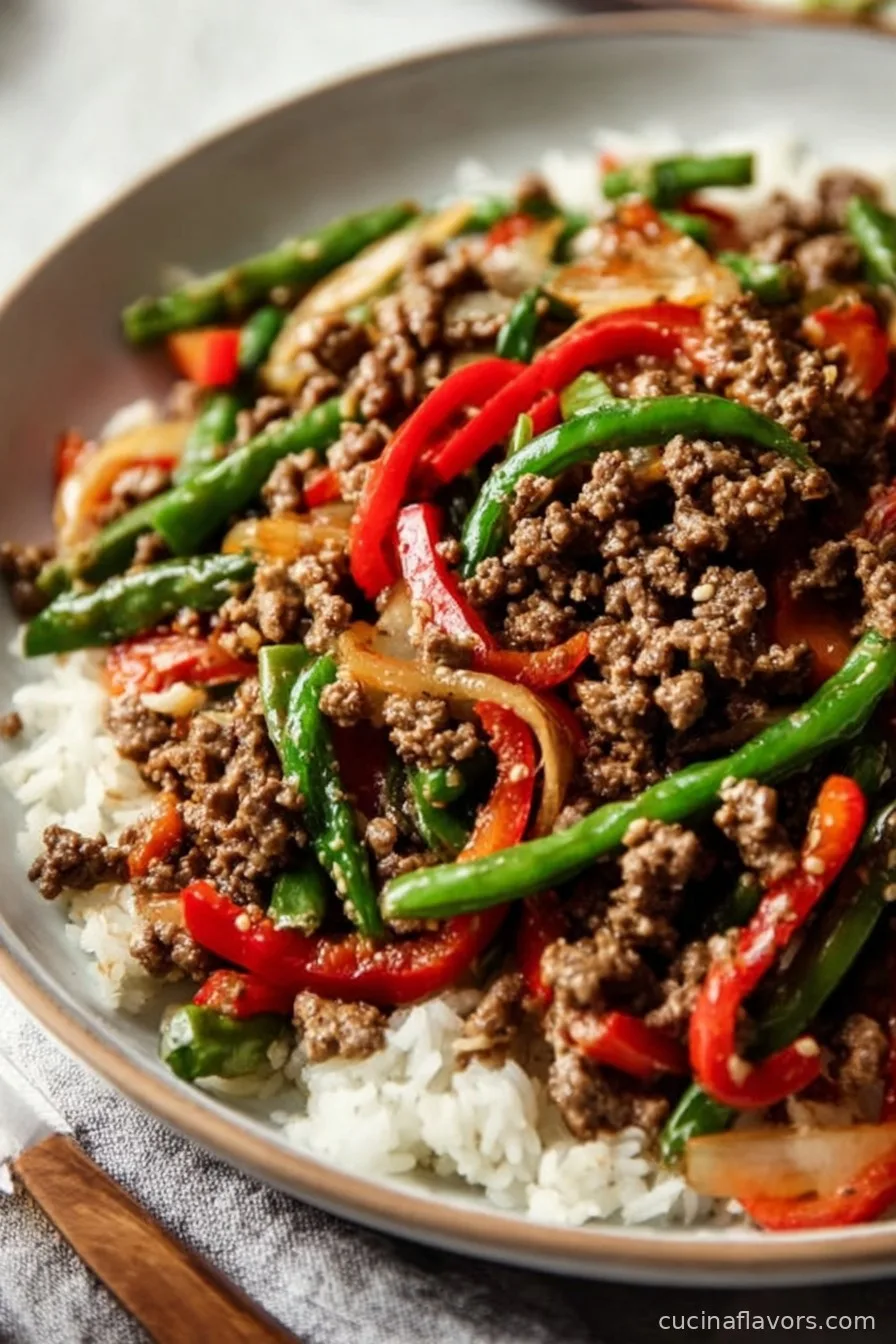 Ground Beef Stir Fry Recipe