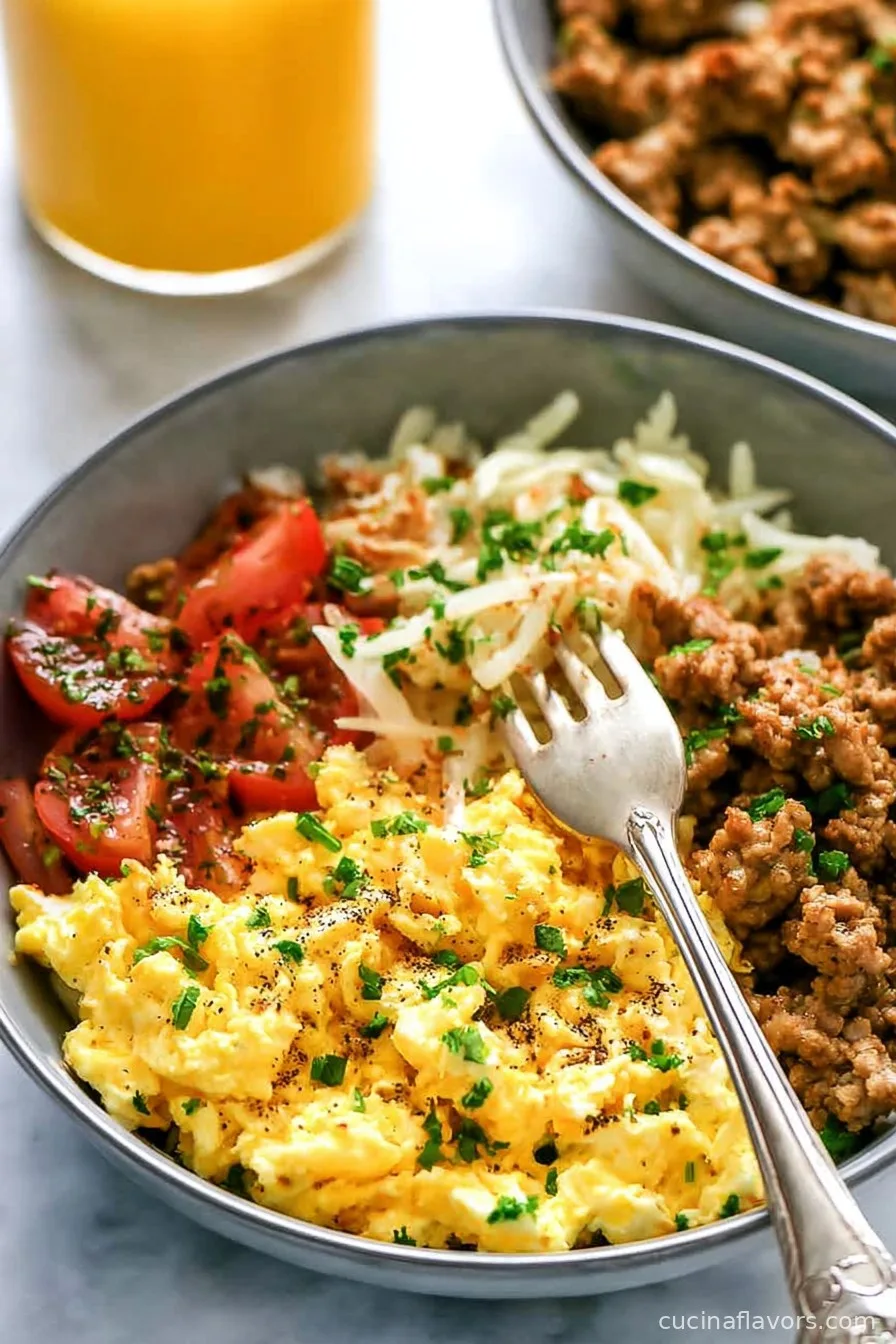 High Protein Breakfast Bowl