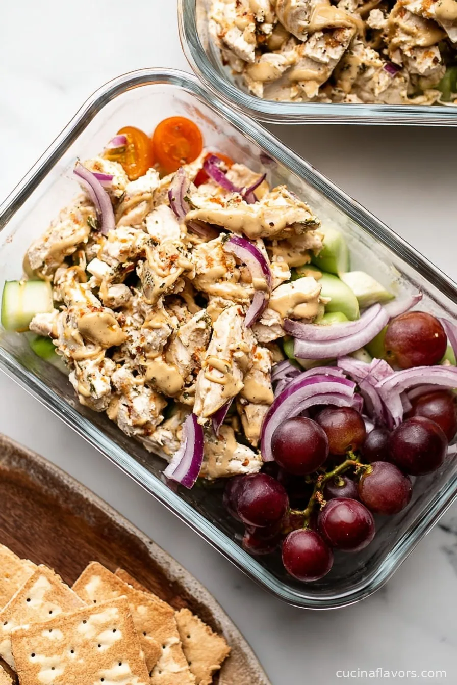 Honey Mustard Chicken Salad