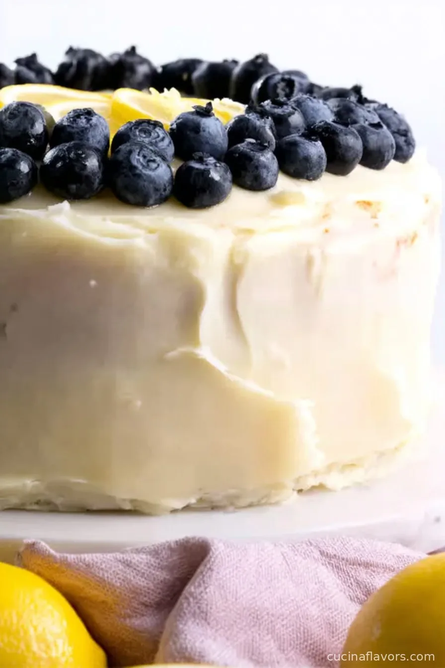 Lemon Blueberry Cake