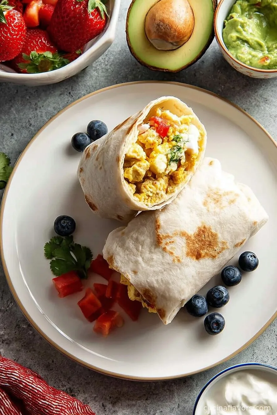 Meal Prep Breakfast Burritos