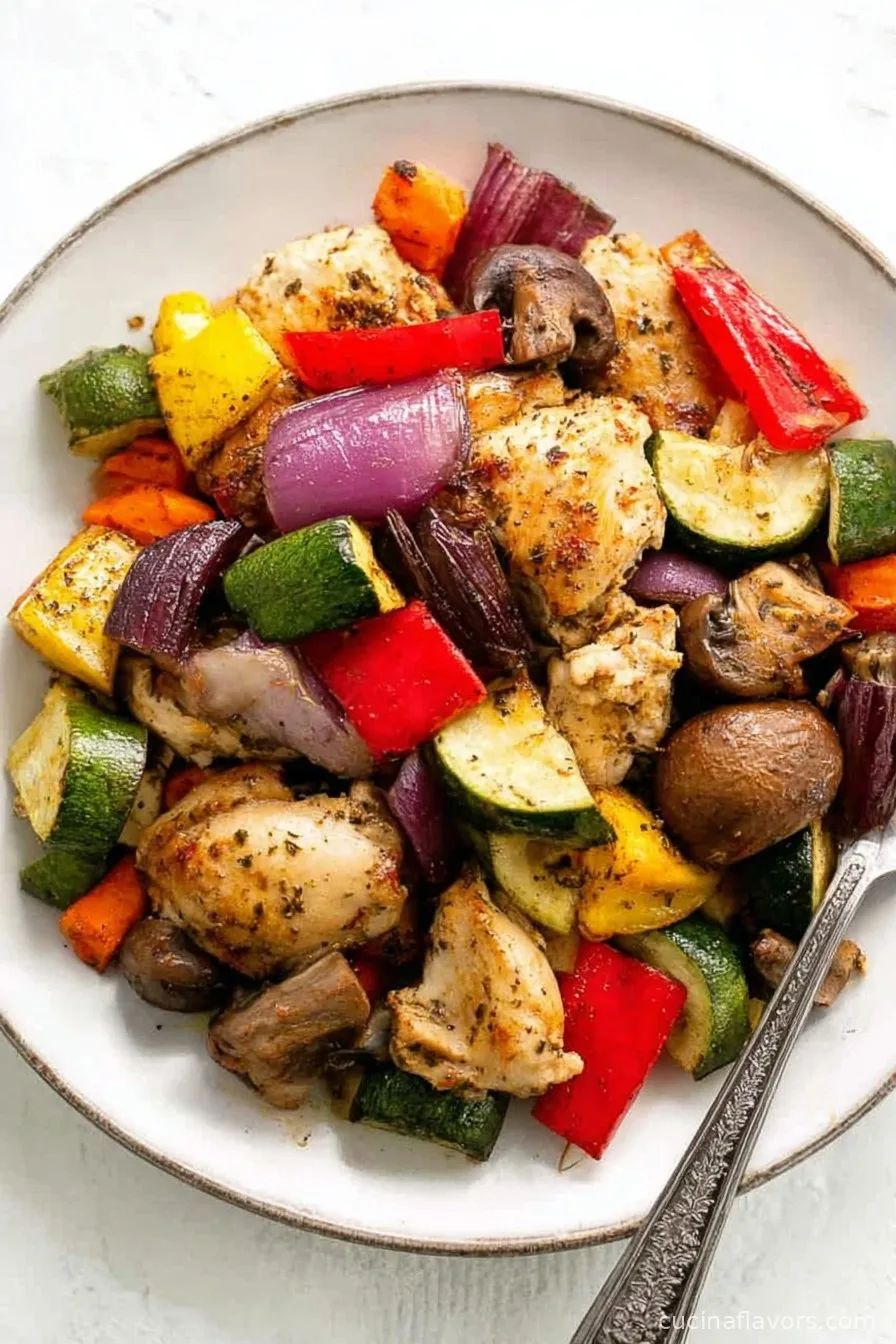 Roasted Chicken and Vegetables