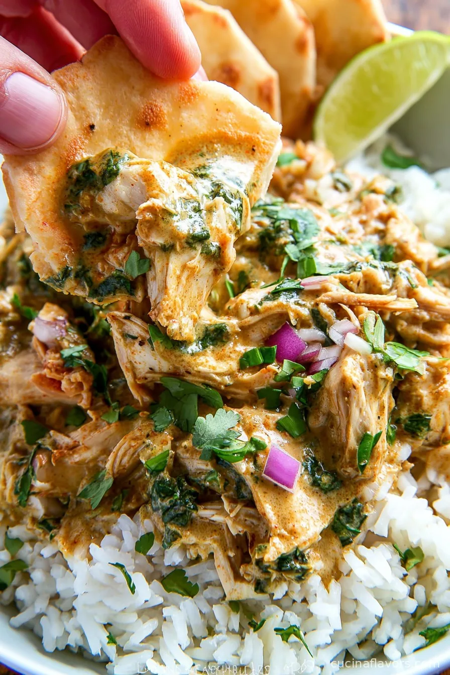 Slow Cooker Thai Basil Chicken Curry
