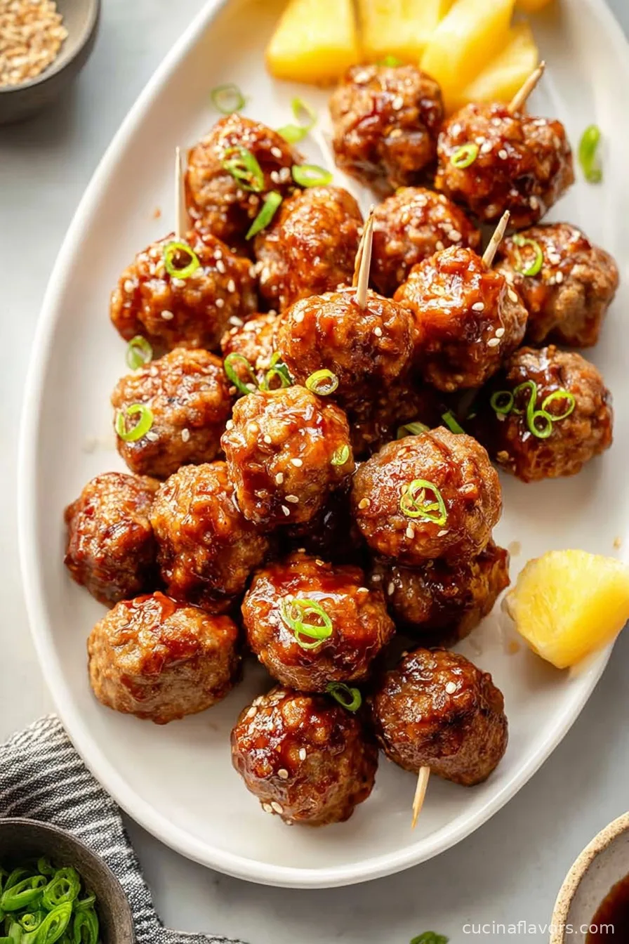Sweet and Sour Meatballs