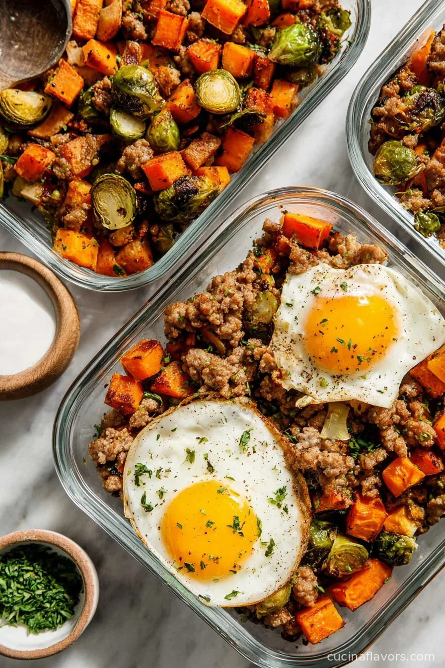Sweet Potato Hash with Sausage