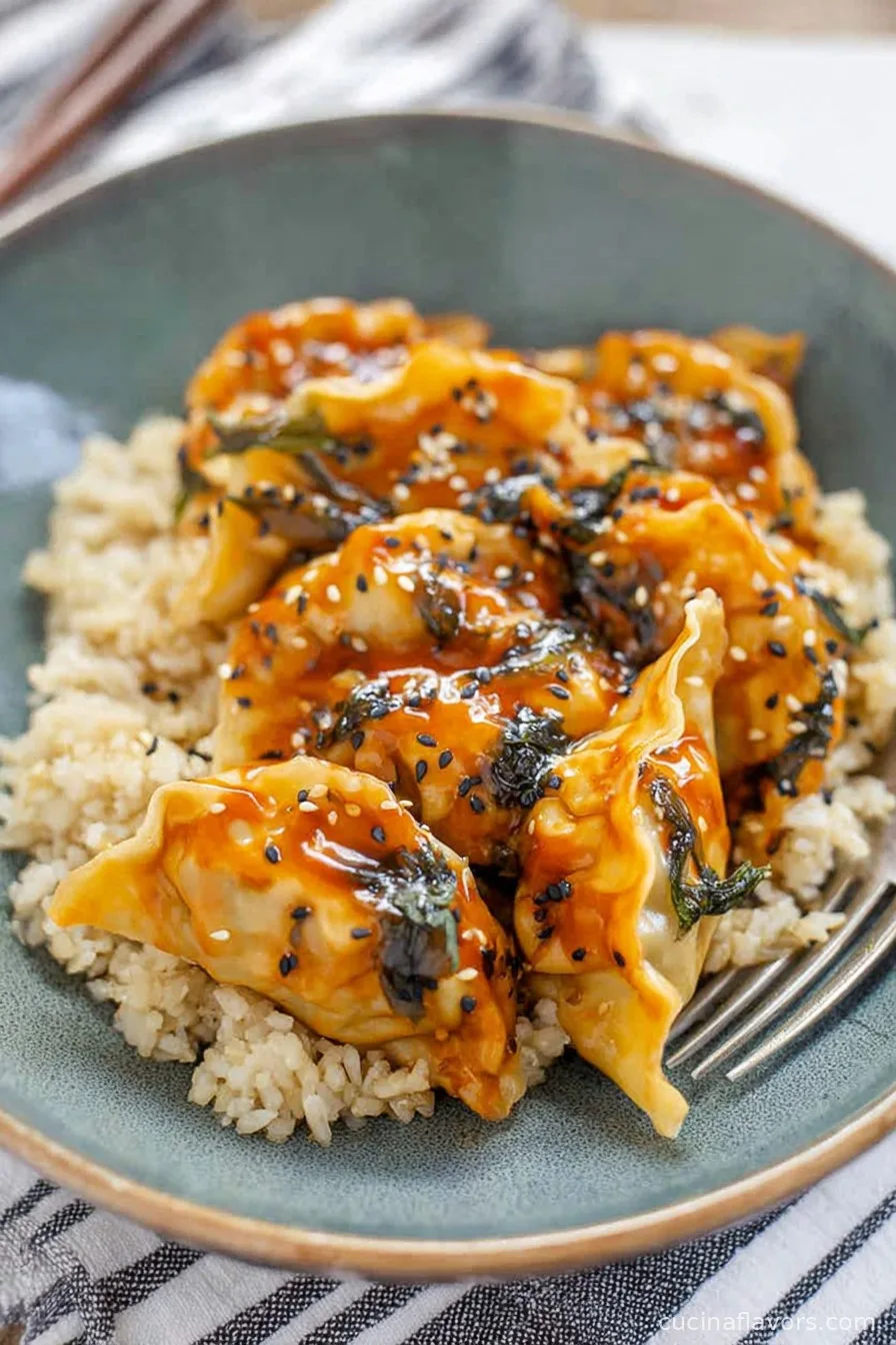 Viral Baked Dumplings