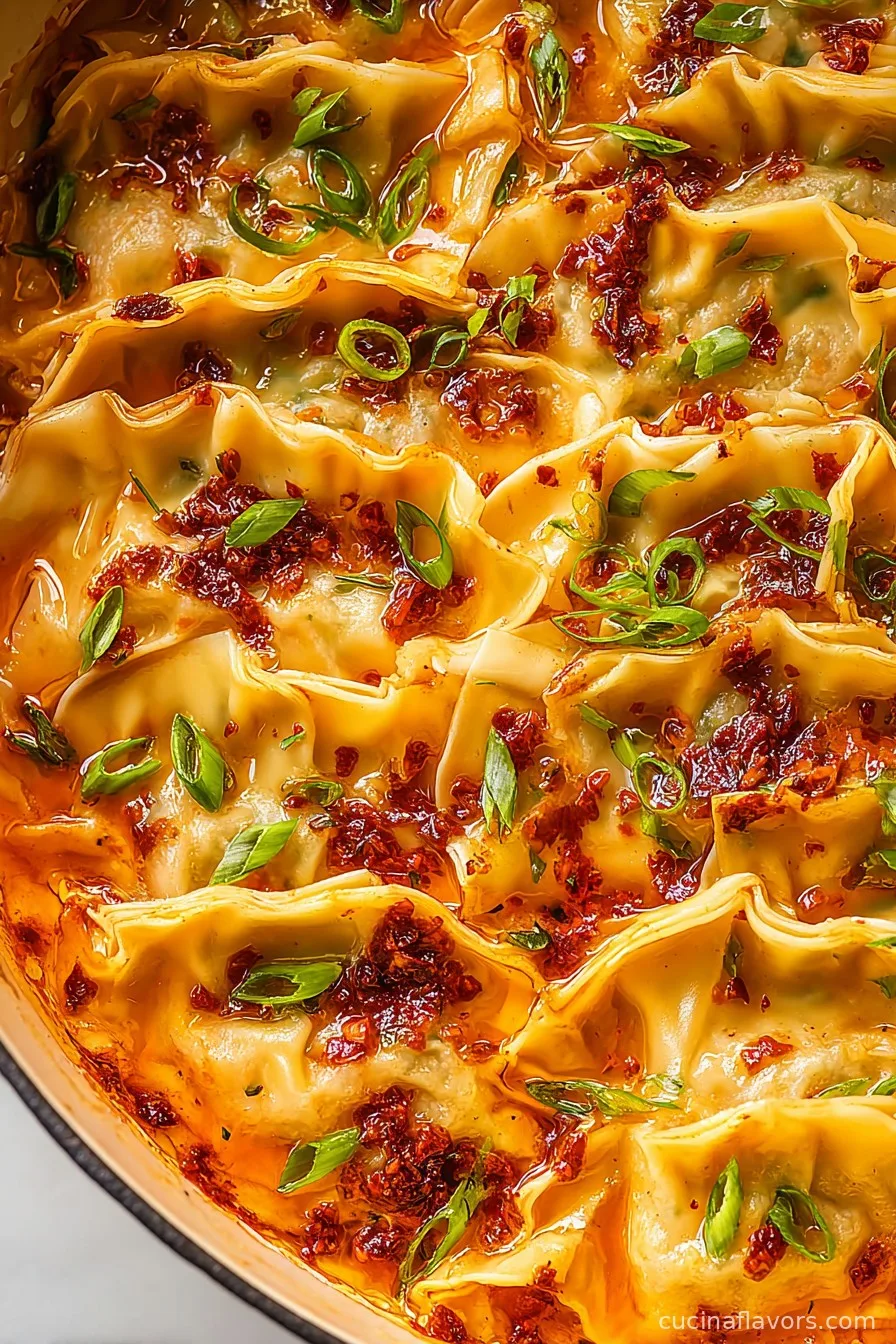 Viral Trader Joe's Dumpling Bake