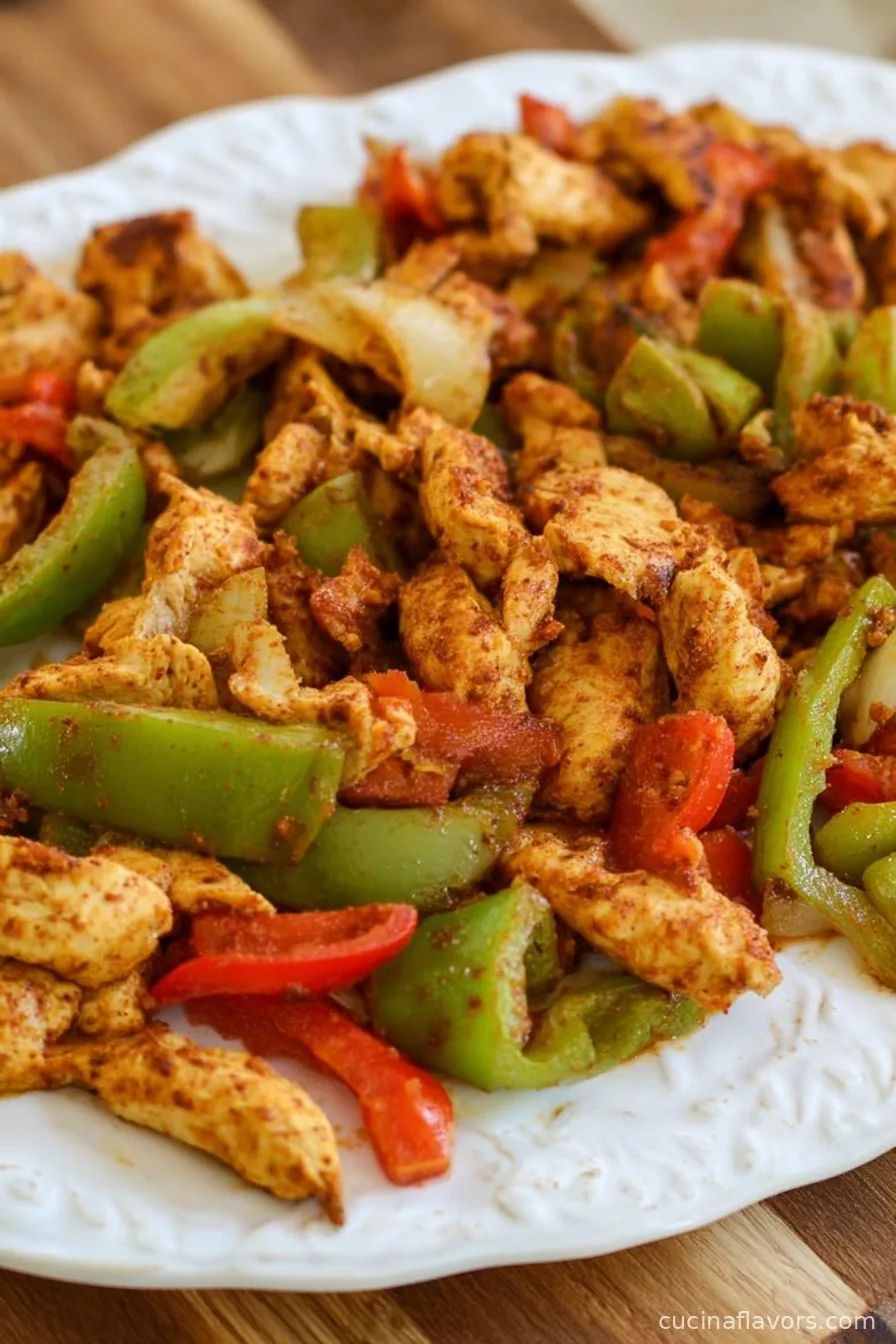 Air Fryer Chicken Fajitas