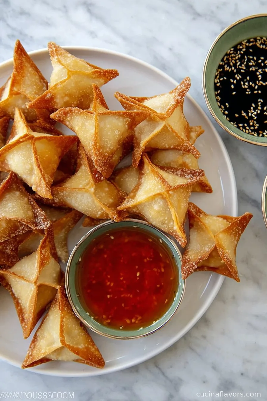 Air Fryer Cream Cheese Wontons
