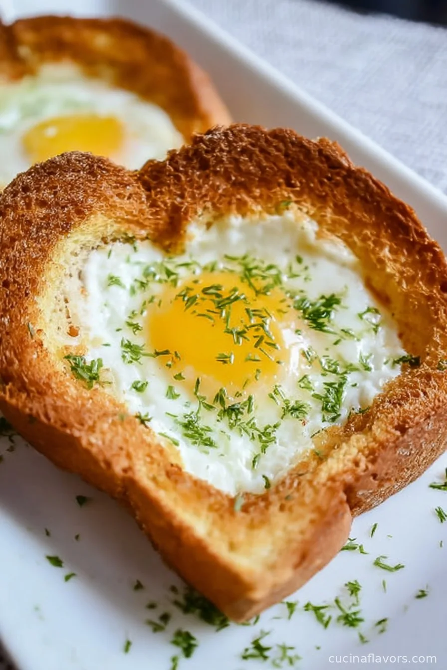 Air Fryer Eggs in a Basket