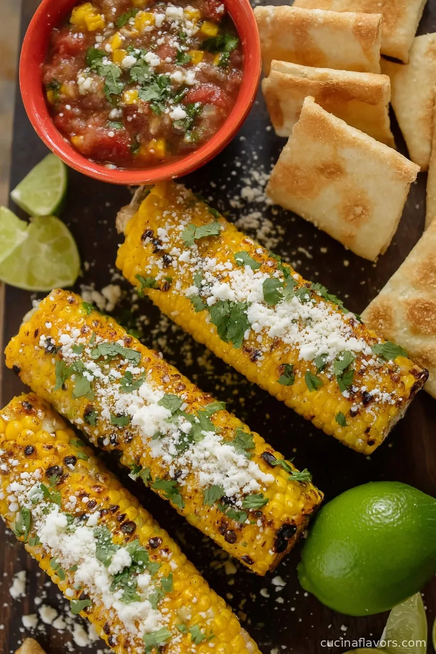 Air Fryer Mexican Street Corn