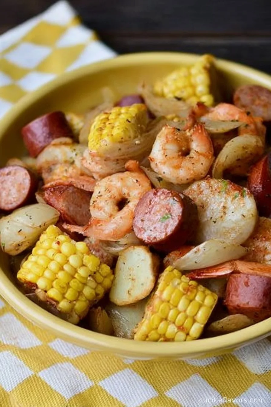 Cajun Shrimp Boil in the Air Fryer