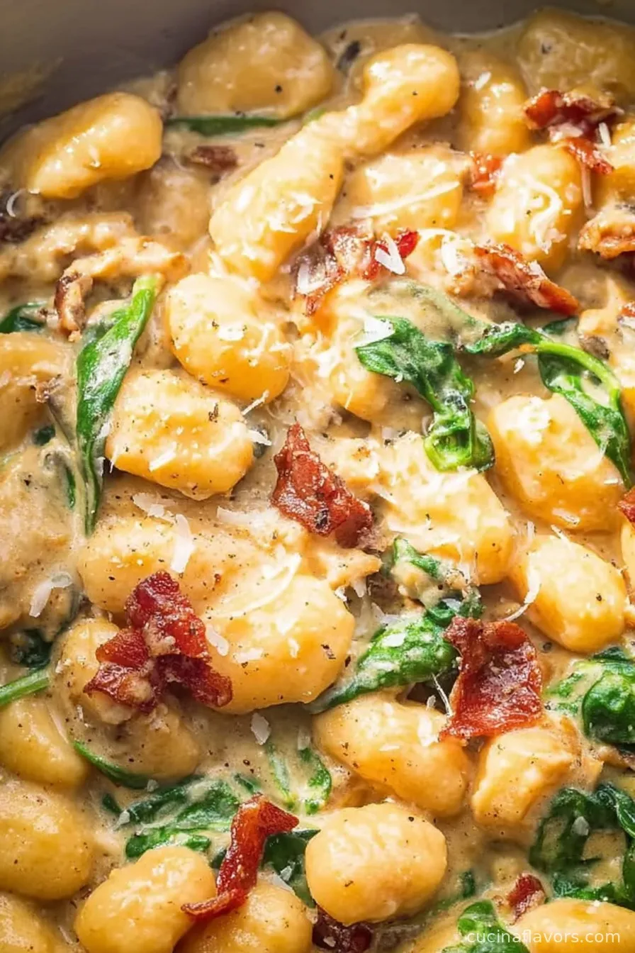 Creamy Tuscan Gnocchi