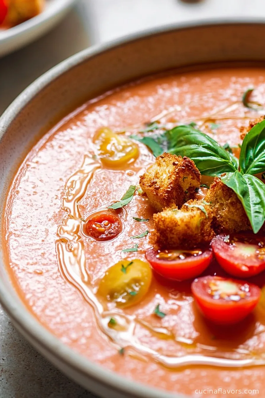 Easy Gazpacho Recipe
