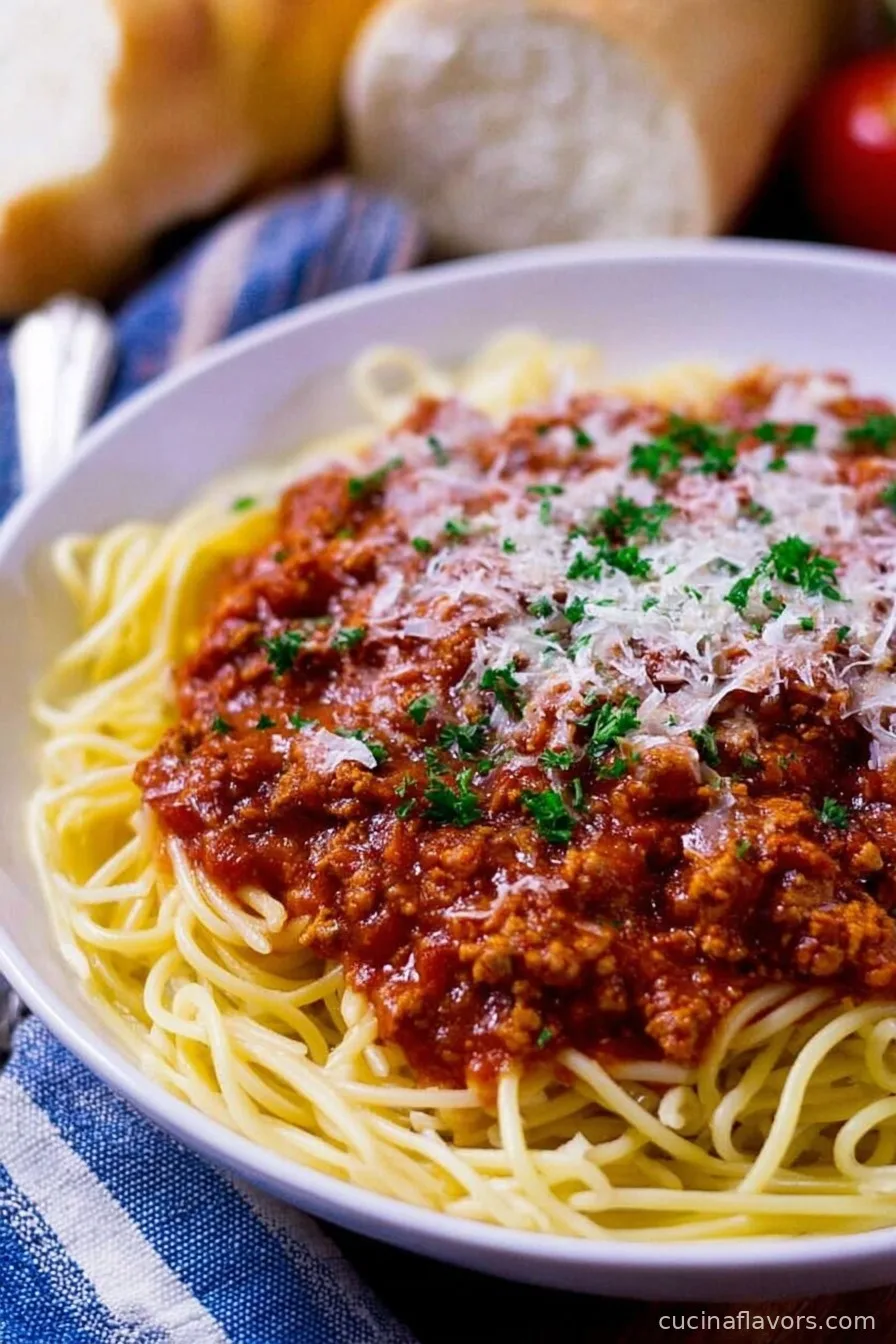 Easy Homemade Spaghetti Sauce