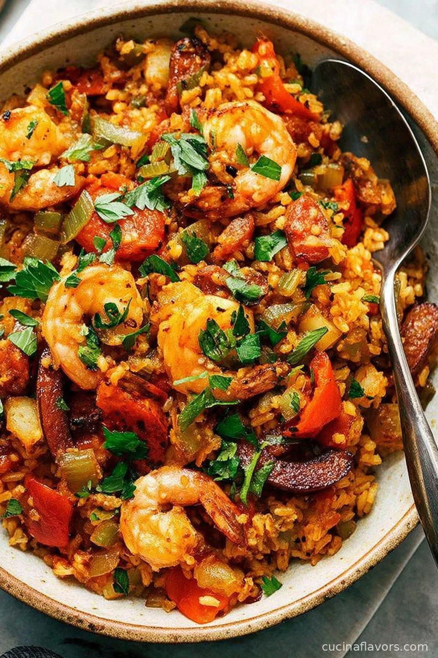 Easy Sheet Pan Jambalaya