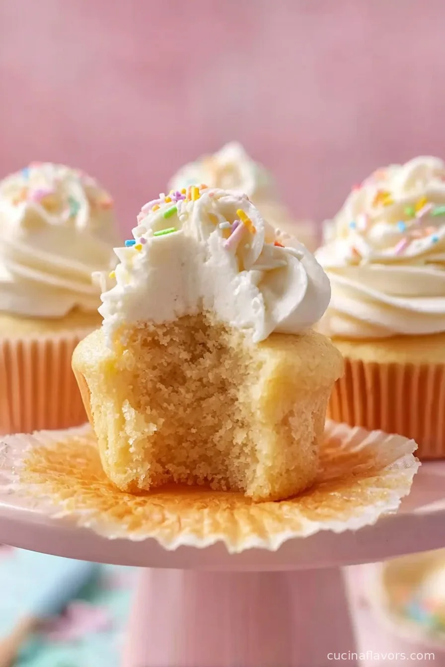Easy Vanilla Cupcakes
