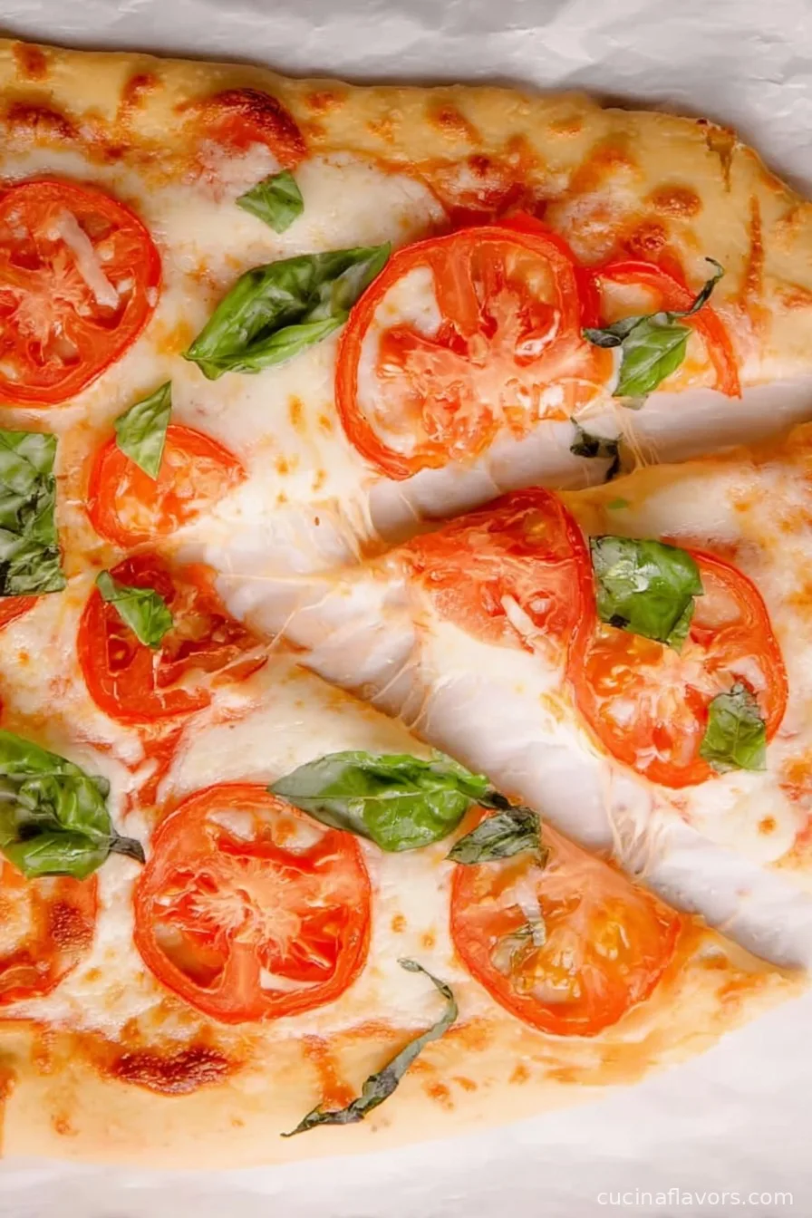 Flatbread Margherita Pizza