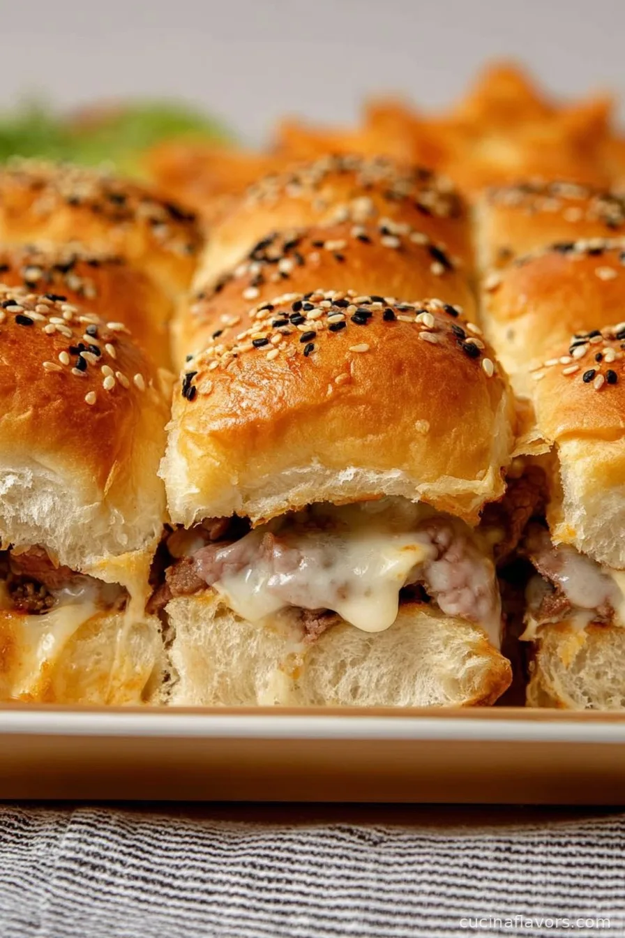 Hawaiian Roll Roast Beef Sliders