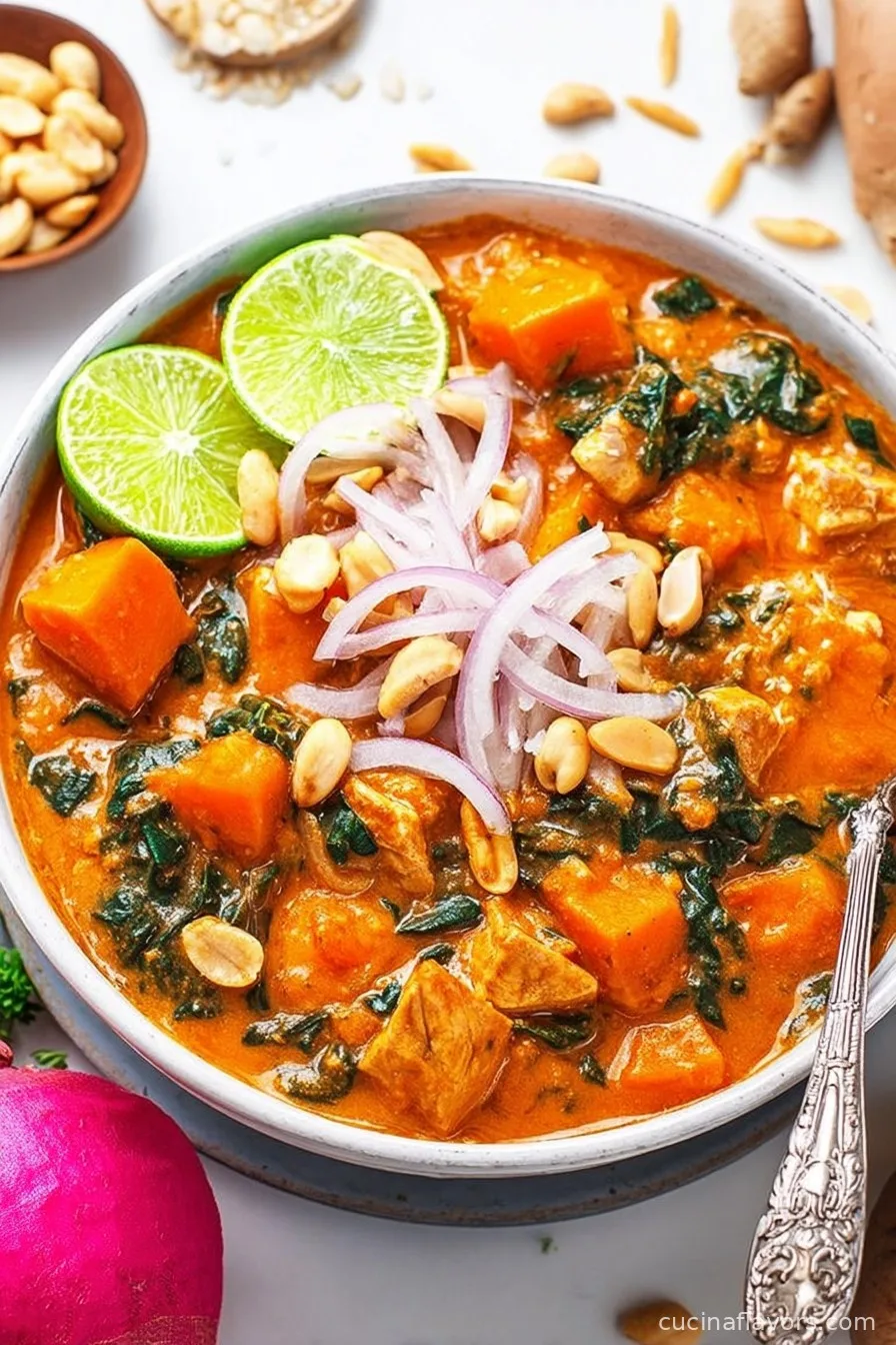 High Protein African Peanut Stew