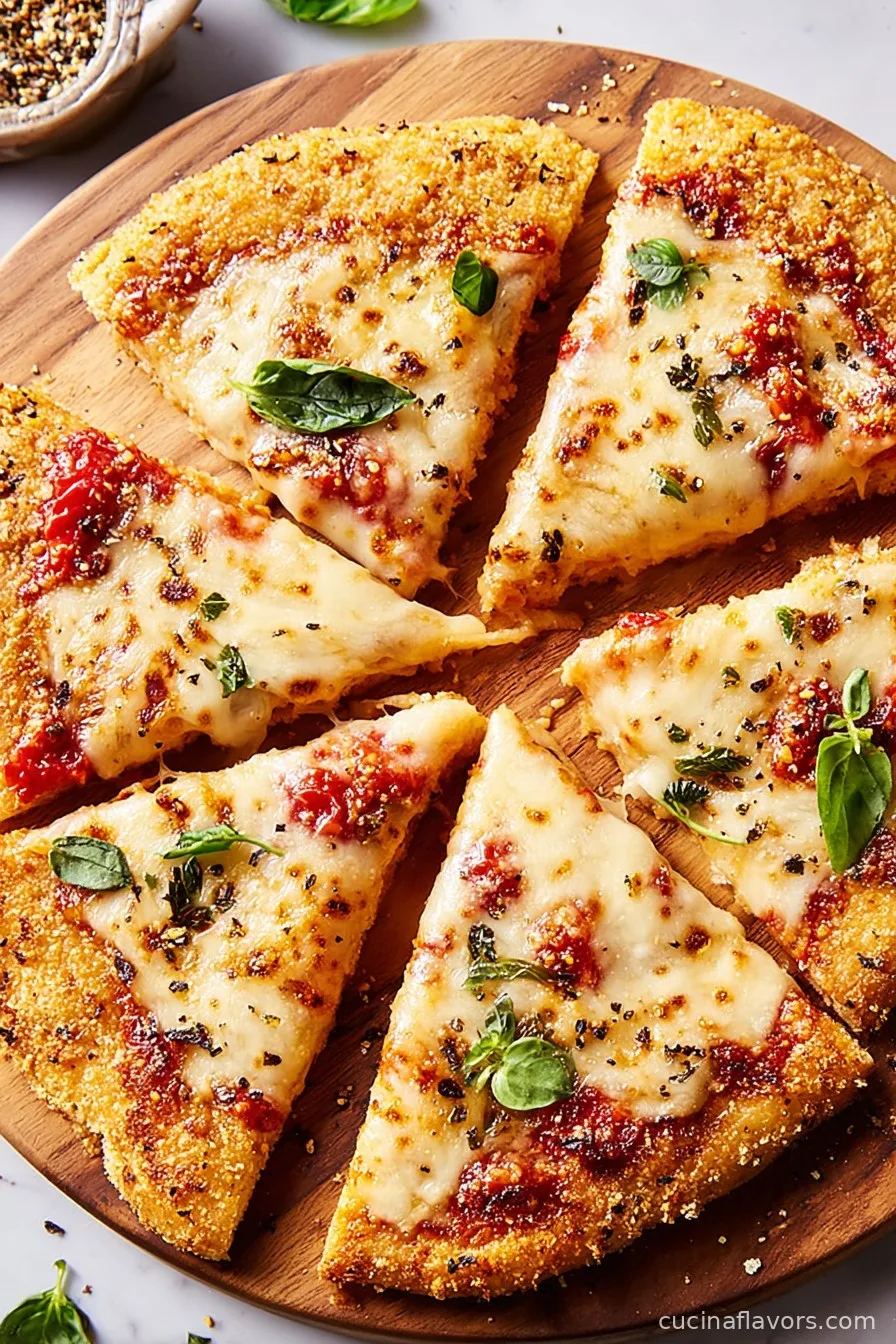 High-Protein Chicken Parm Pizza