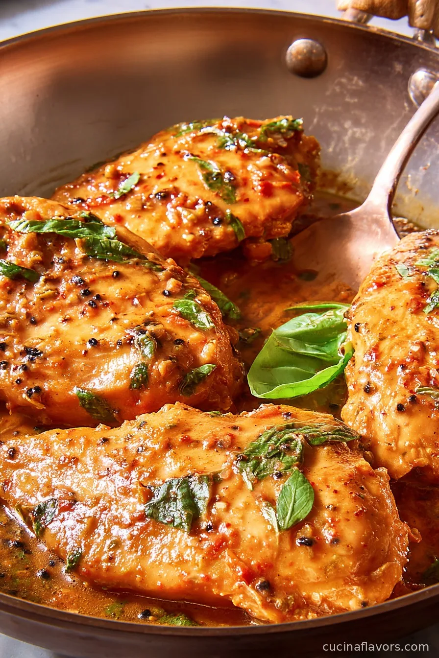 High-Protein Marry Me Chicken