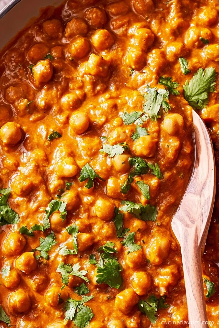 Indian Butter Chickpeas