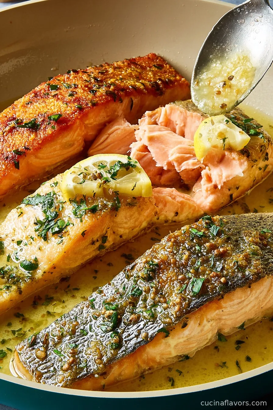 Lemon-Brown Butter Salmon
