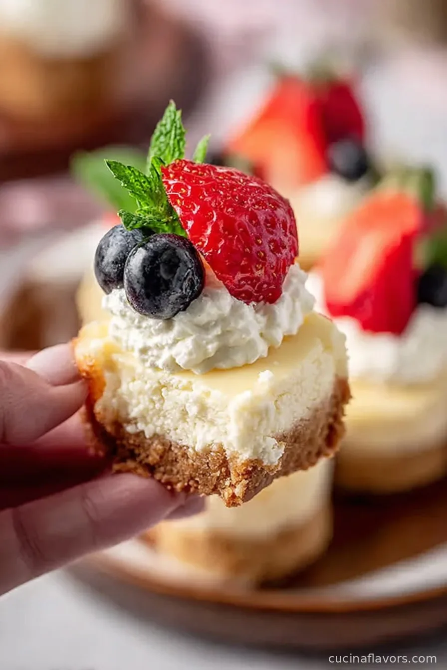 Mini Cheesecake Recipe