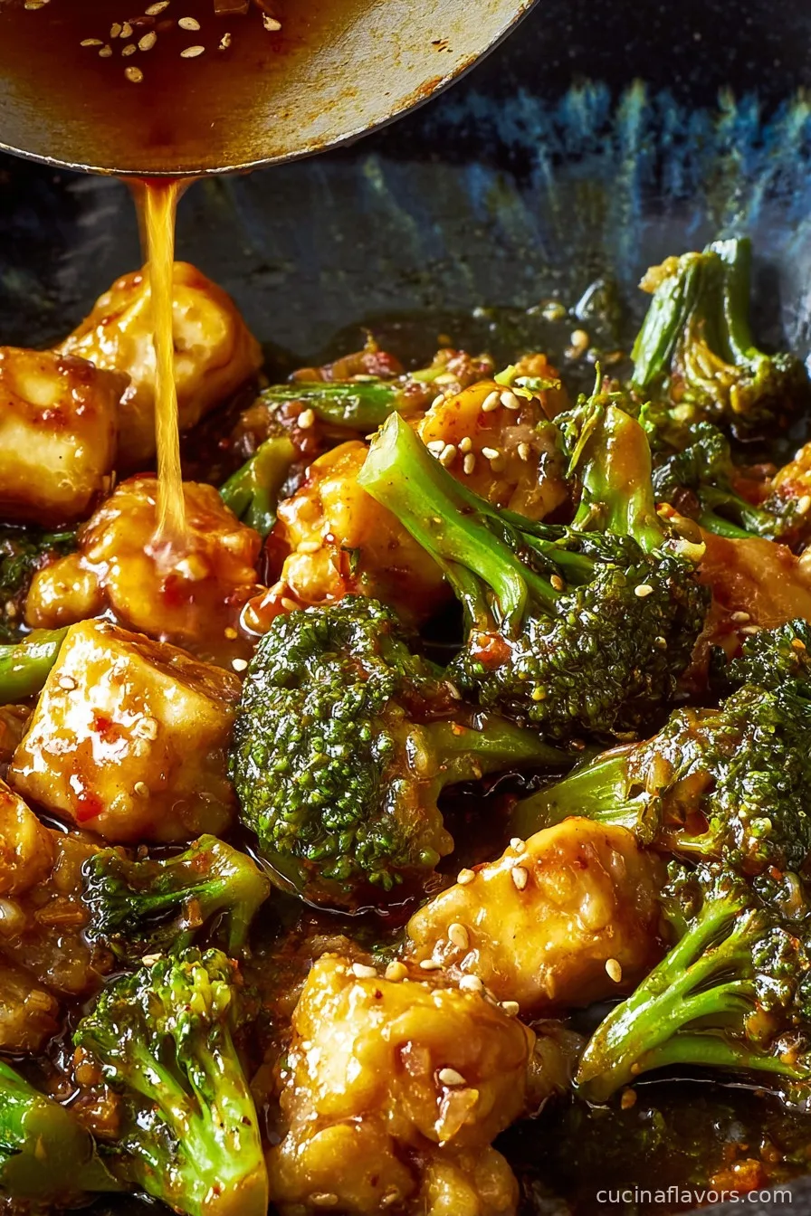 Sesame Tofu & Broccoli