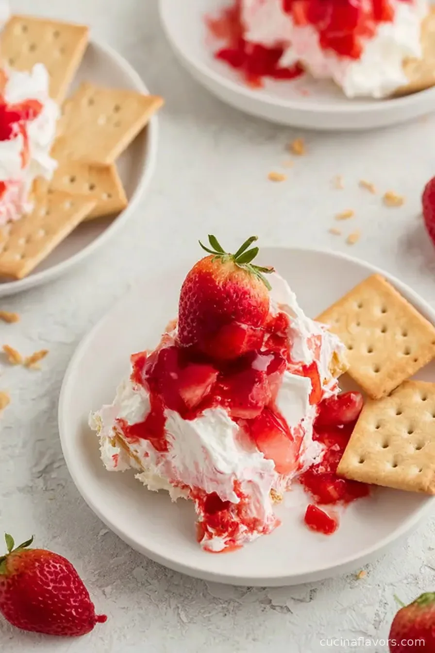 Strawberry Cheesecake Dip