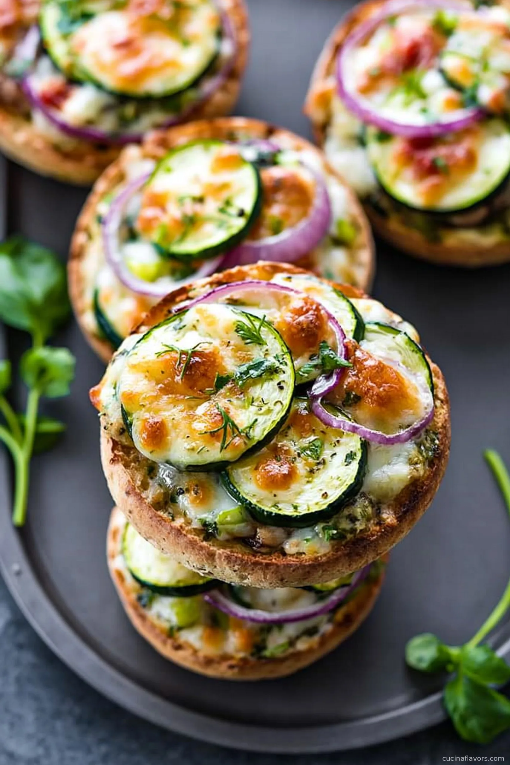 10 Minute English Muffin Pizza Recipe