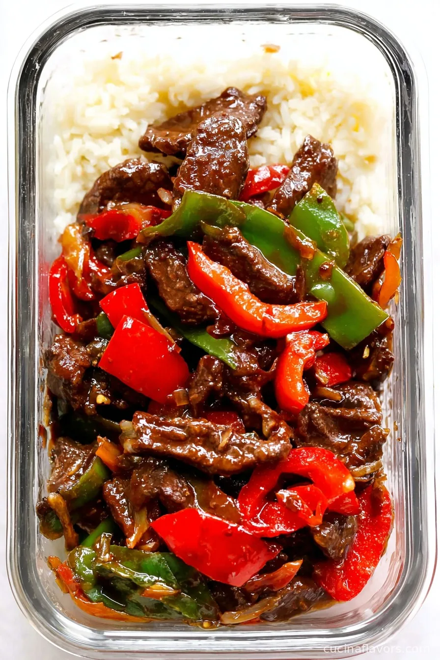 15-Minute Pepper Stir-Fry Meal Prep